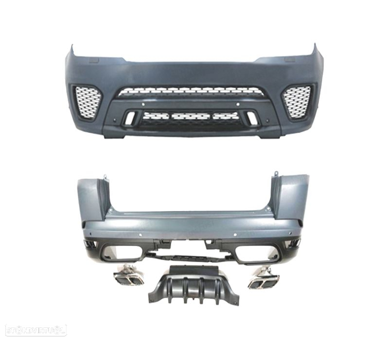KIT CARROÇARIA RANGE ROVER SPORT L494 13-17 LOOK SVR - 2