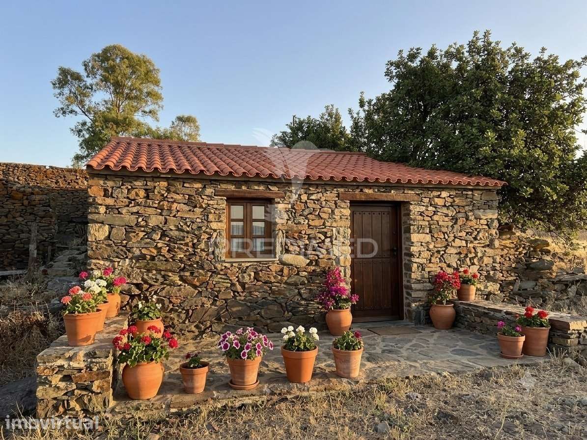 Terreno de 600m2 com ruína e pôr do sol único na Mesquita, Mértola - Grande imagem: 5/23