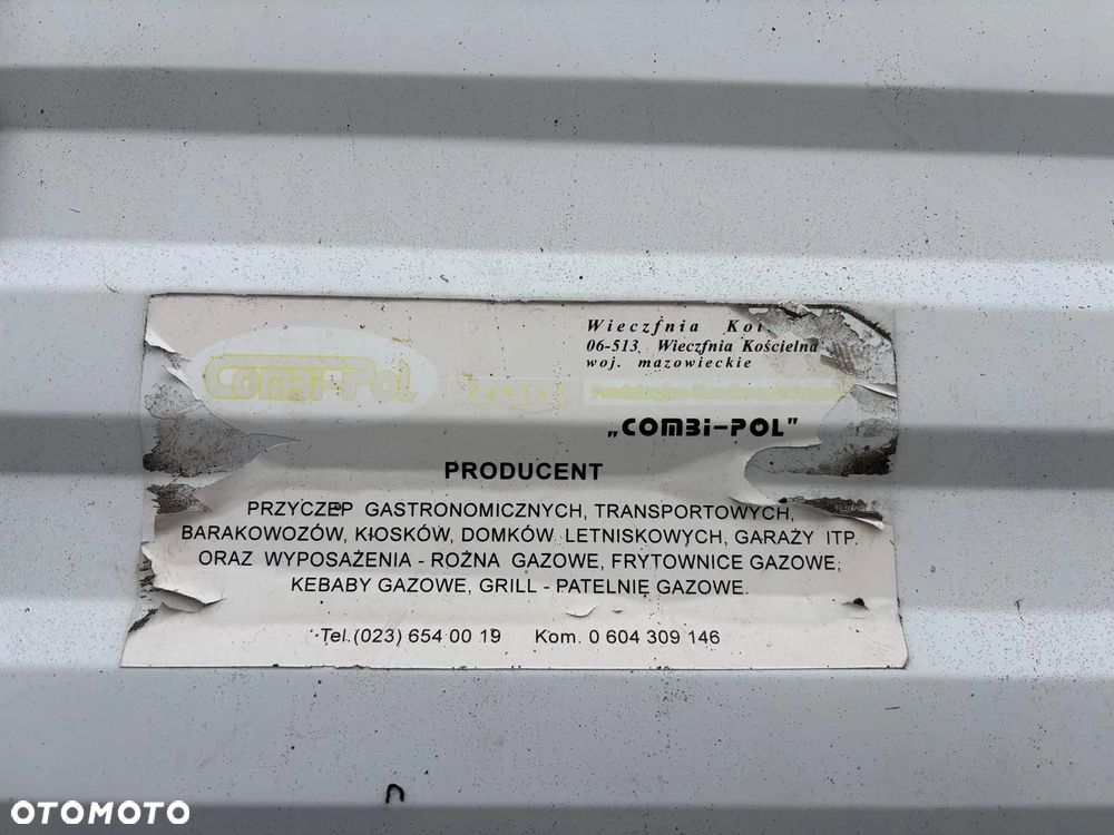 Inny Przyczepa gastronomiczna handlowa MROŻNIA  MIĘSO kebab grill kuchnia - 31