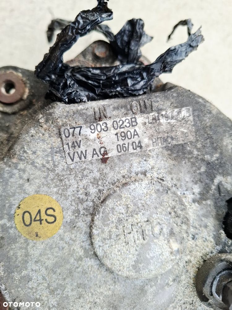 Alternator 190A 4.2 B V8 VW Phaeton Touareg 077903023B - 6