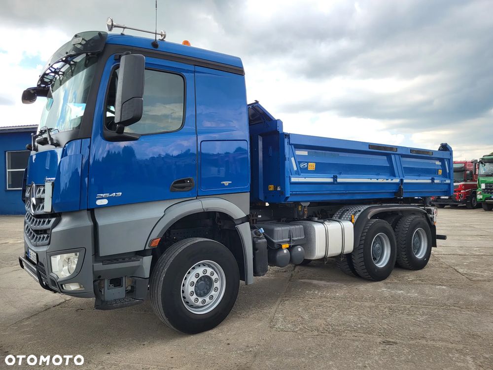 Mercedes-Benz AROCS 2643 6x4 wywrotka Meiller Bordmatic z Niemiec - 1