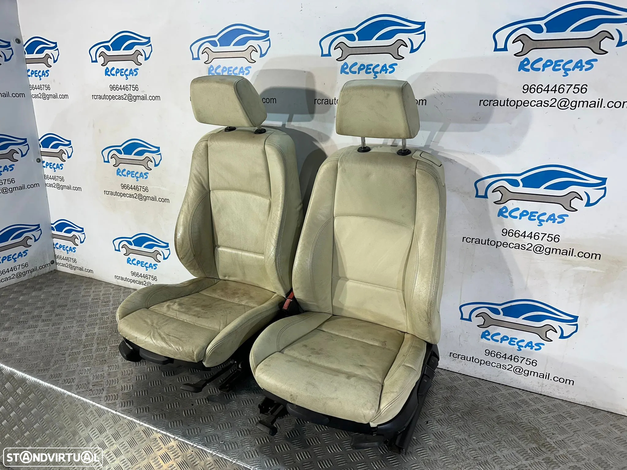 Conjunto Bancos Pack M Pele Frente Frontal Tras Traseiro BMW Serie 1 E81 2004 – 2011 - 5