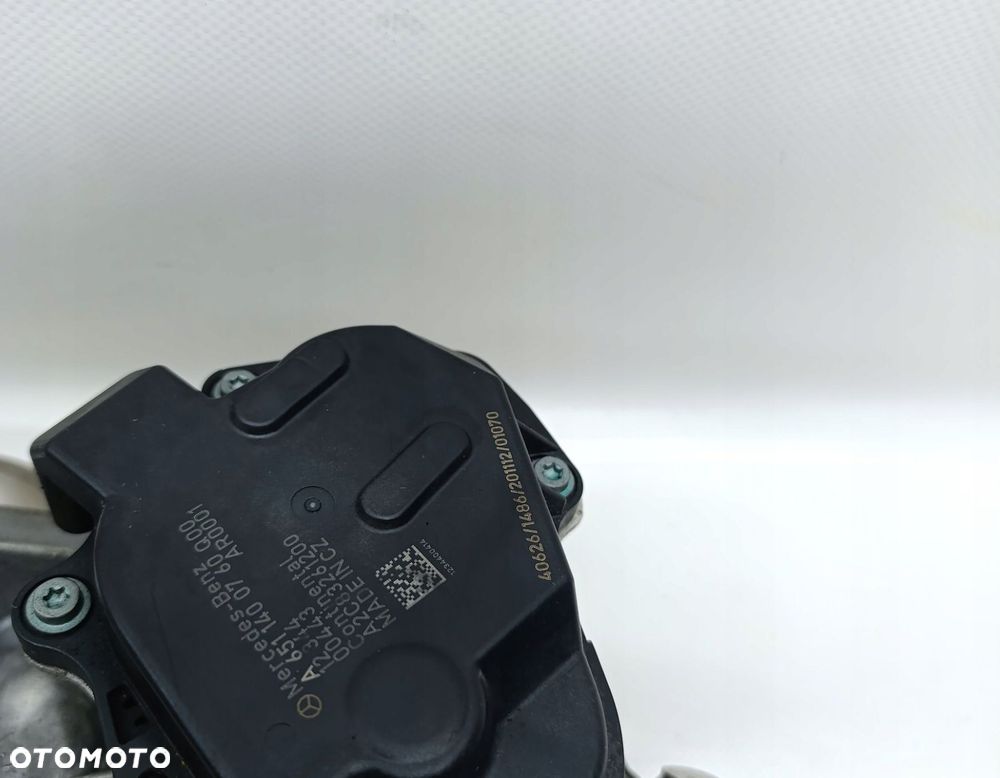 ZAWÓR EGR RECYRKULACJI SPALIN MERCEDES W205 A6511420467 - 5
