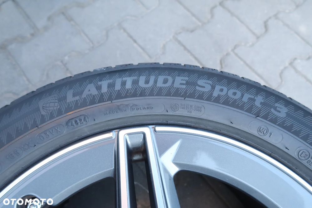koła Letnie  Mercedes GLC W253 Opony Michelin 19'' - 23