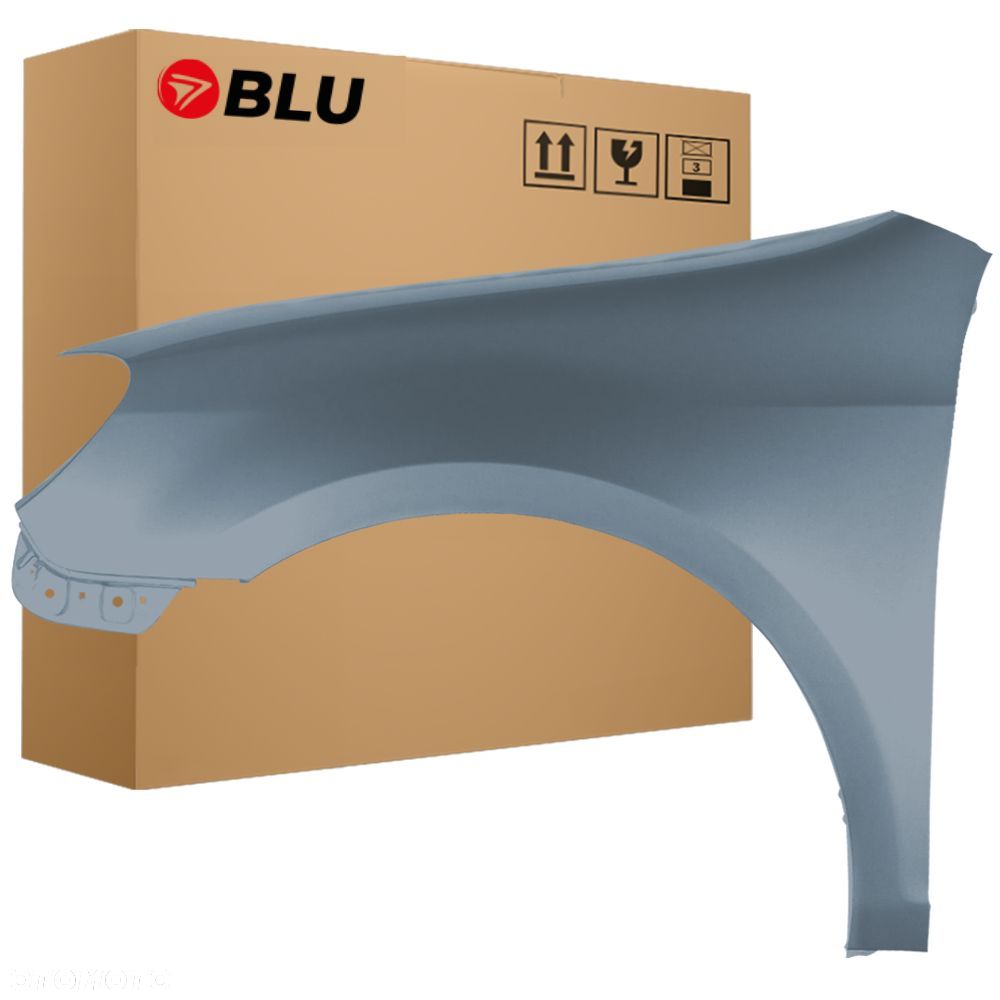 BLU Błotnik VOLKSWAGEN VW GOLF VI 6 KOMBI LD7X lewy przód szary 2008-2016 PlatinGrau - 1