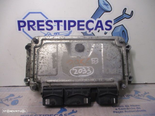 Centralina 9643218980  0261207477 PEUGEOT 206 CC 2002 1.6I 110CV 2P CINZA BOSCH - 1