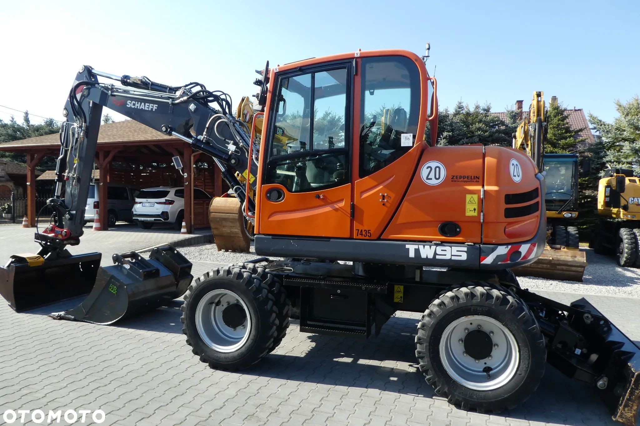 Schaeff TW 95 Z NIEMIEC TRZY ŁYZKI 2200 MTG - 1