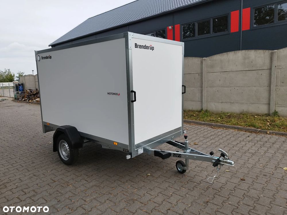 Brenderup Przyczepa Brenderup CD260UB Rampa kontener 260x130x150 1 oś DMC 750kg - 13