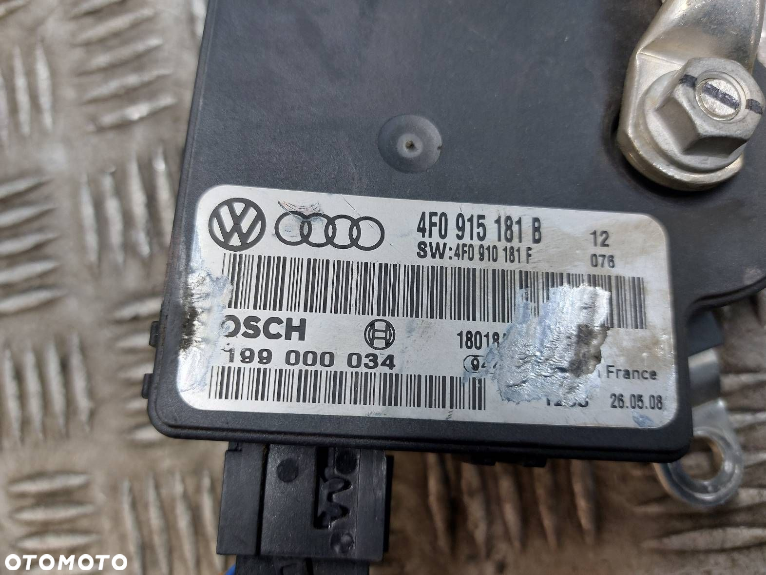 MODUŁ STEROWNIK AKUMULATORA AUDI A6 C6 - 2
