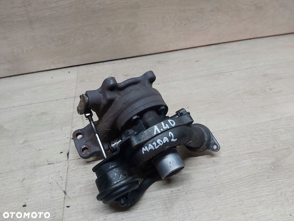 Citroen C2 C3 1,4 hdi Ford Fiesta MAZDA 2 1,4 TDCi Turbina KP35-487599 - 2