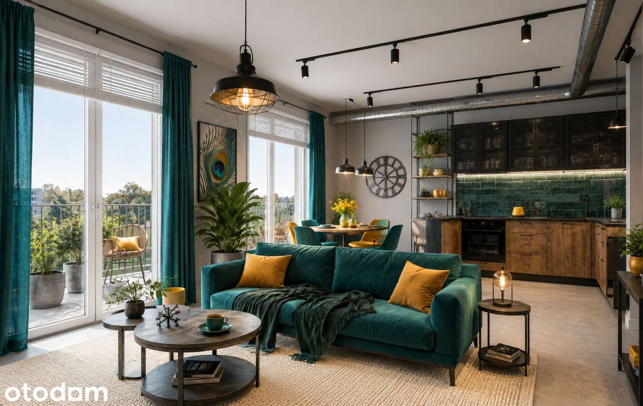 Gotowe 4 pokoje, balkon 20m2. Mokotów / Ursynów