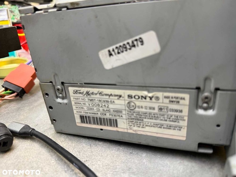 Fabryczne Radio Sony Ford Mondeo MK4 - 6