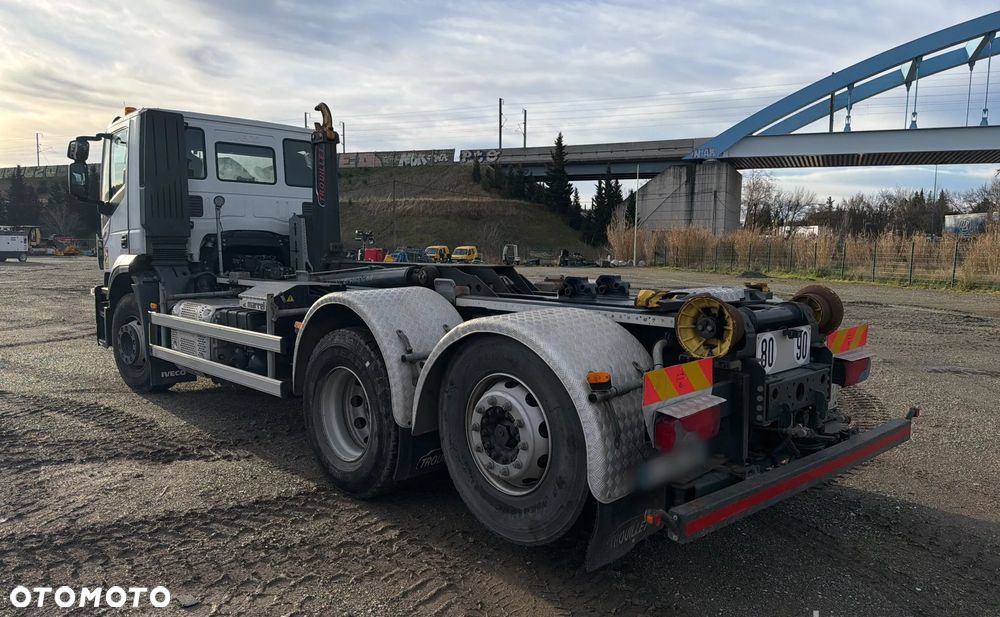 Iveco Stralis 360 6x2 / 50 tys. km / Hakowiec Marell AL20 S55 / oś skrętna - 6