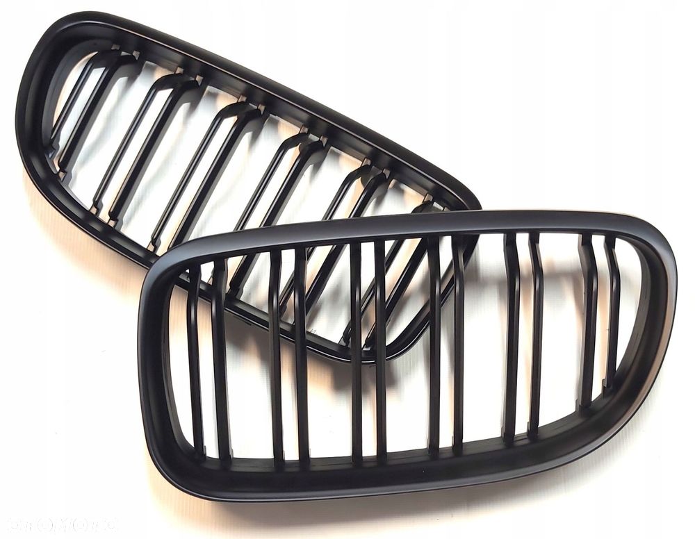 Atrapa Grill Kratki Nerki Tuning Czarne Black Matt Bmw 3 e90 E91 Lift Fl 08 - 1
