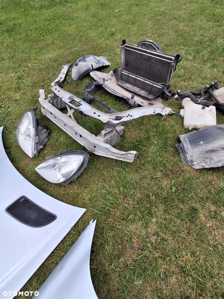 Mercedes SLK R171 kompletny przód zderzak maska błotniki wzmocnienie lampy - 4