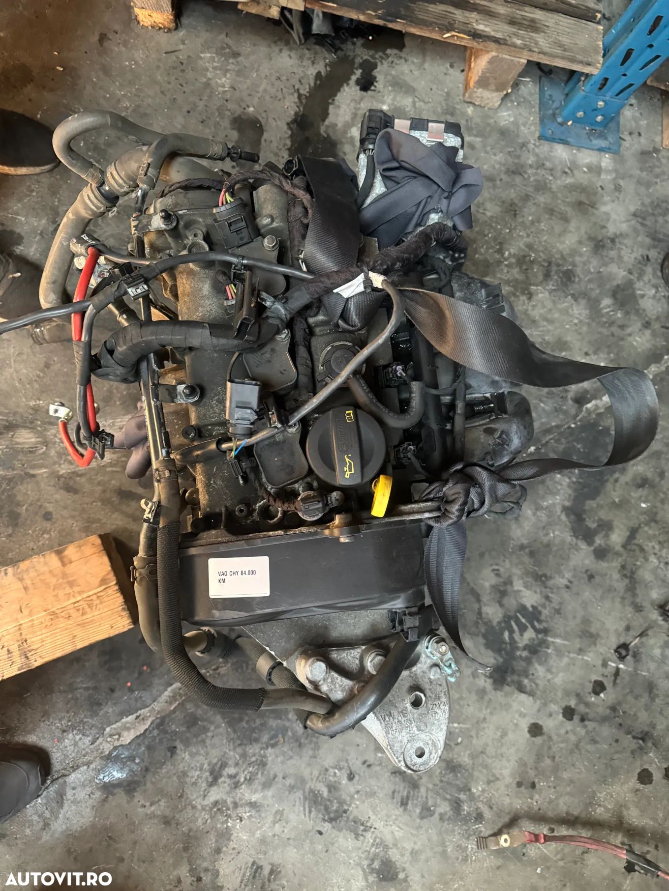 Motor Skoda fabia 3 VW POLO 1.0 benzina fără anexe tip motor CHY - 1