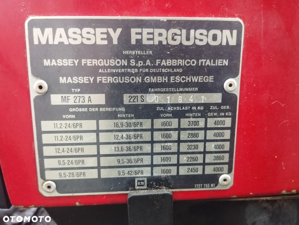 Massey Ferguson 273 - 6