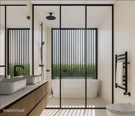 Penthouse com 4 quartos, jardim e piscina perto da praia, no Estoril - Grande imagem: 3/10