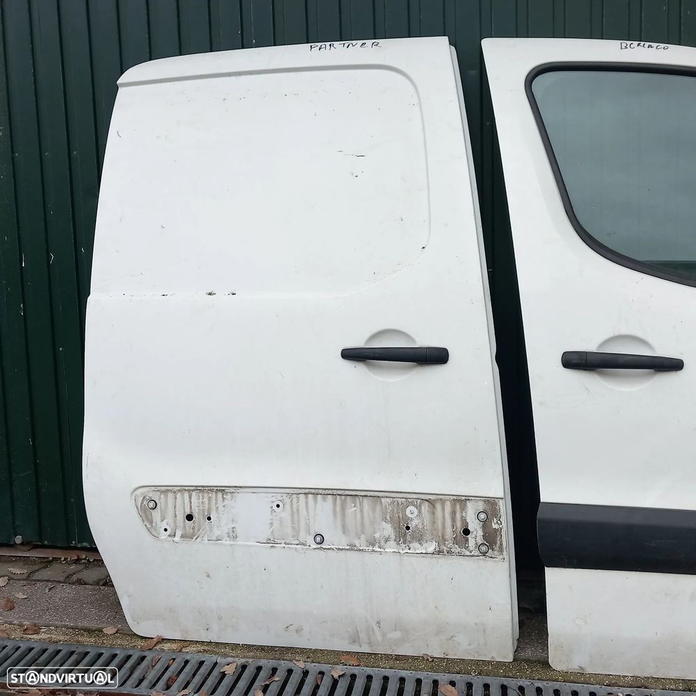 Porta frente lado passageiro peugeot partner citroen berlingo b9  ano 2012 - 3