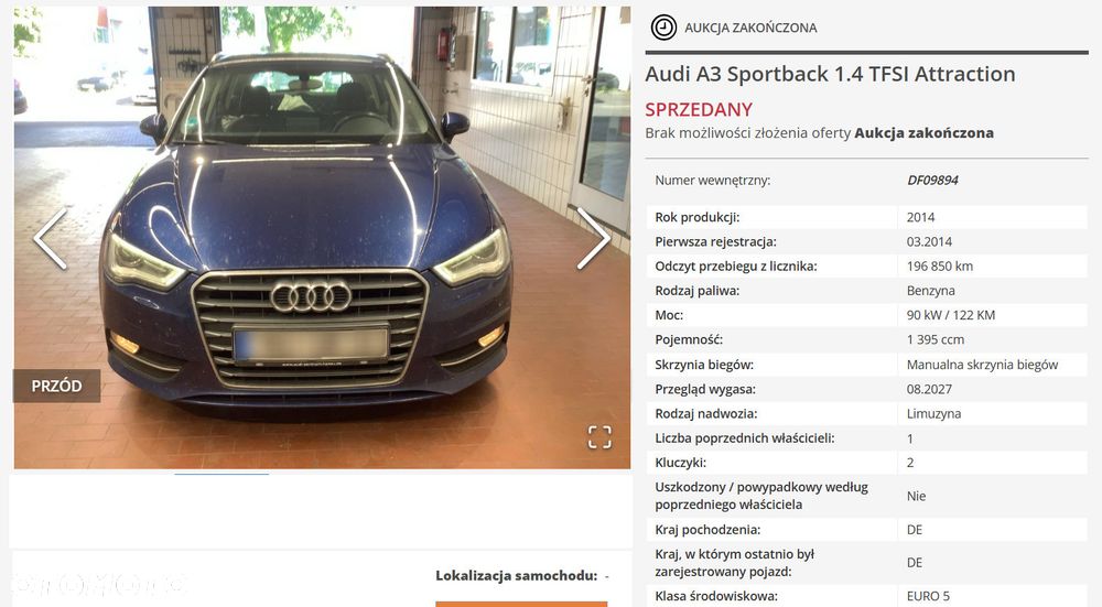 Audi A3 Sportback 1.4 TFSI Attraction - 37