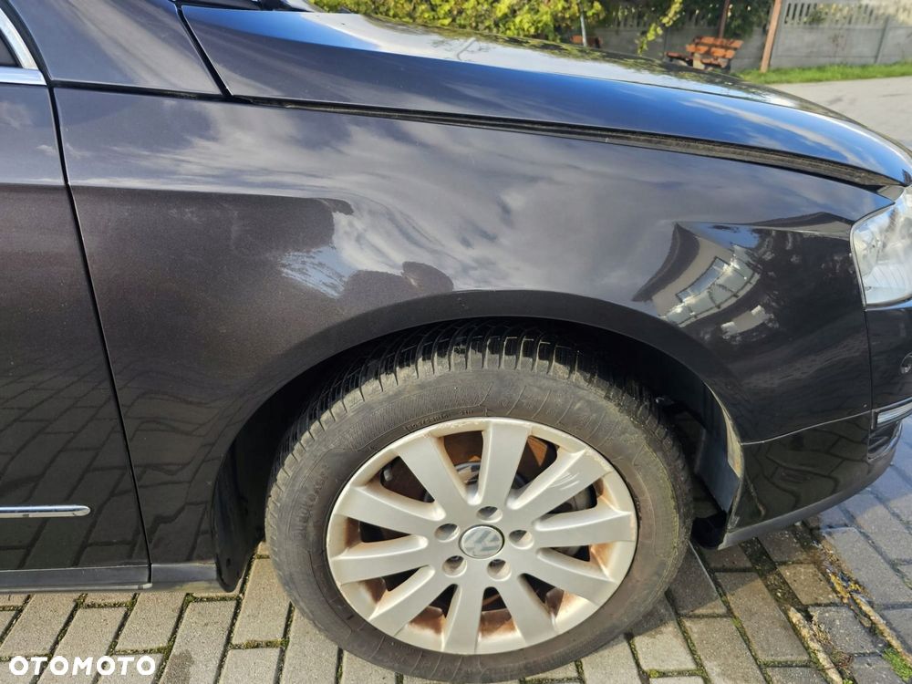 błotnik prawy przód volkswagen passat b6 lc8z - 1