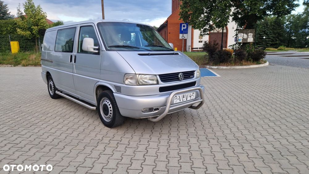 Volkswagen TRANSPORTER T4 Elektryka Tempomat Dubel Kabina Brygadówka Rury Hak - 3