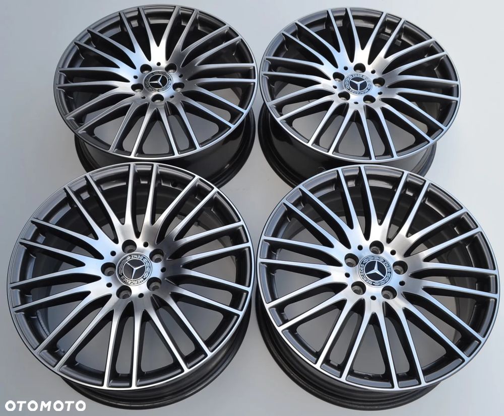KOŁA ALUMINIOWE OEM MERCEDES GLC 5x112 8J19 ET32,5 OPONY + CZUJNIKI 2002 - 3