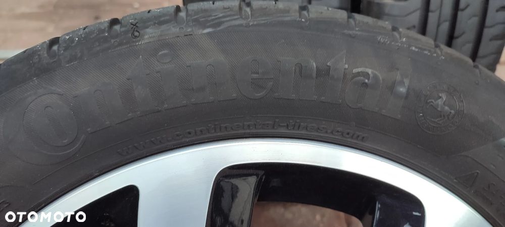 Koła Felgi Aluminiowe Oryg. Citroen C1 Peugeot 108 Toyota Aygo 15 Cali 4x100 4,5Jx15 Et35 Ø54,1mm Continental 165/60/15 2015r 5,8-6,5mm Starogard Gdański - 29