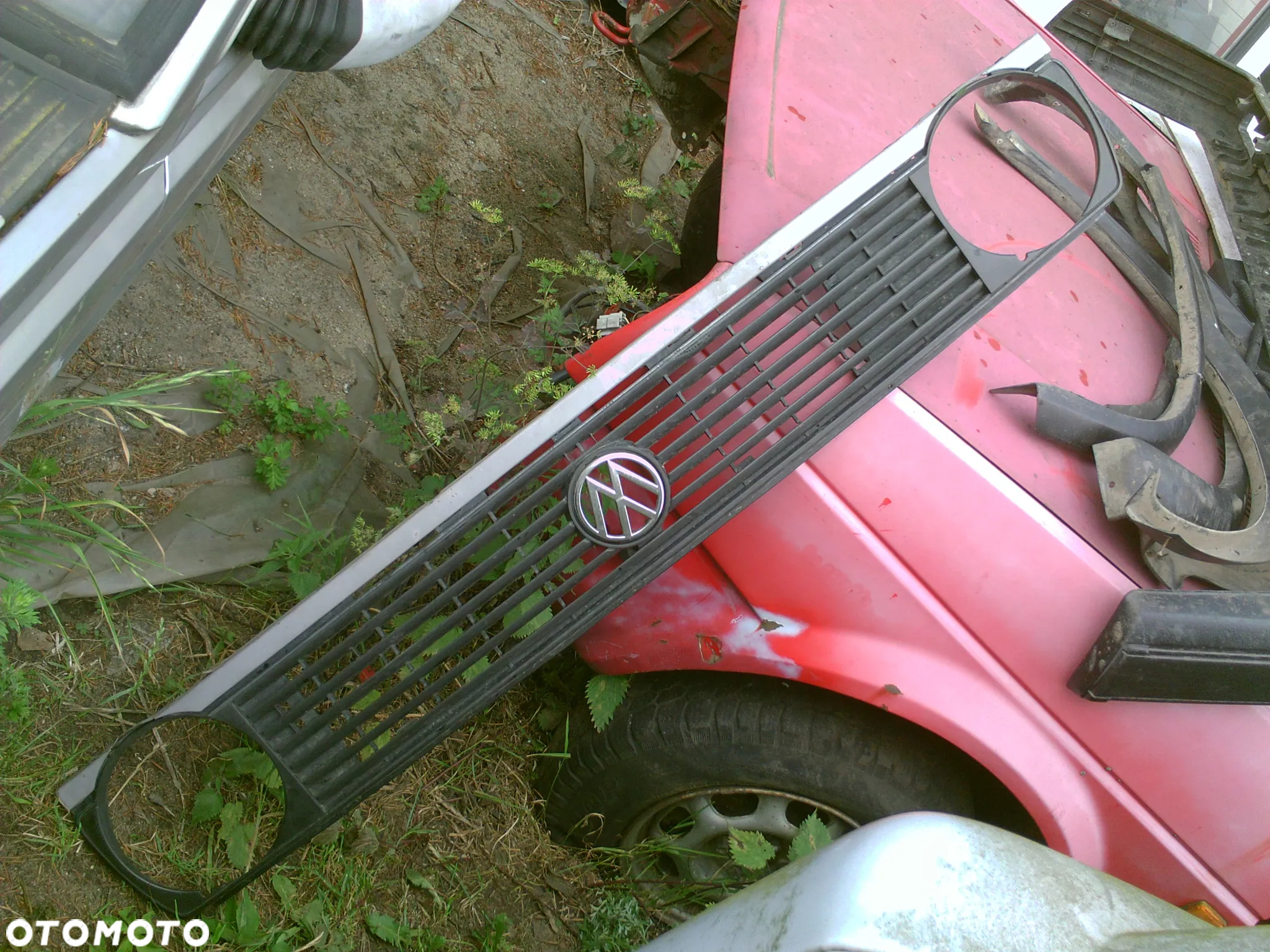 Vw golf 2 II na czesci3d 1,6benz,maska blotniki drzwi pas dywany kokpit lampy,szyby,belka instalacja - 25
