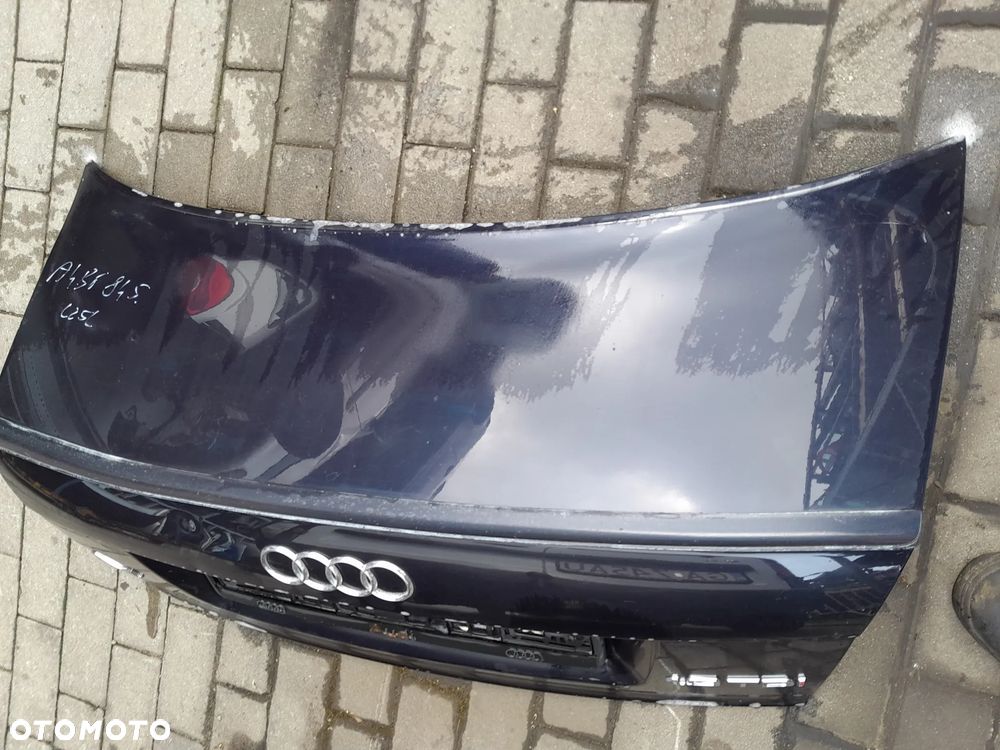 AUDI A4 B6 KLAPA BAGAŻNIKA TYLNA TYŁ SEDAN KOLOR: LZ5L - 2