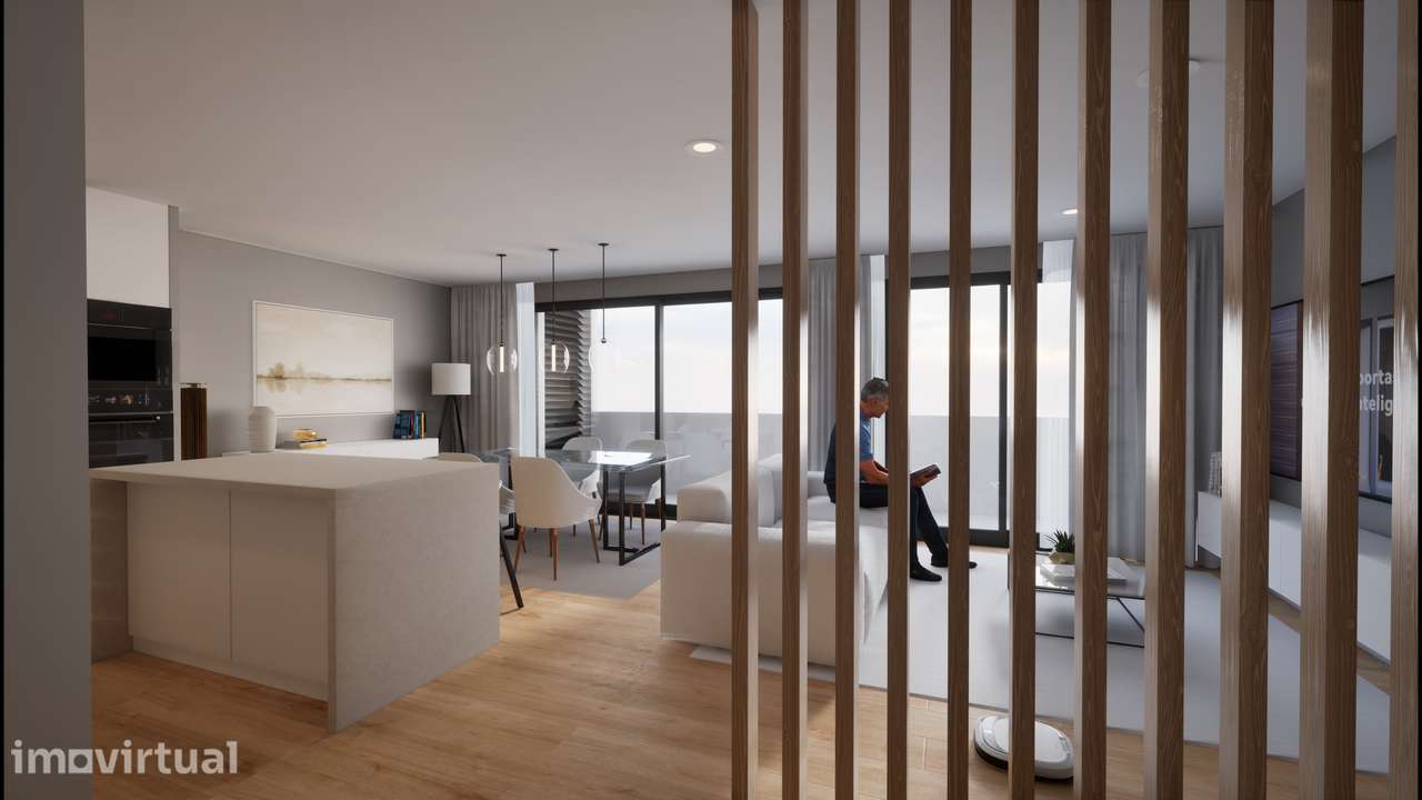 Apartamento T1 em venda na Herdade Real de Santiago - Grande imagem: 4/13