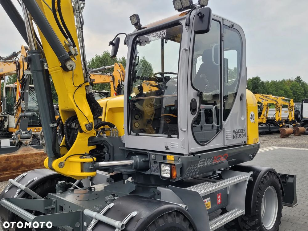 Wacker Neuson EW100 / ROTOTILT ze szczypcami / bogate wyposażenie / - 8