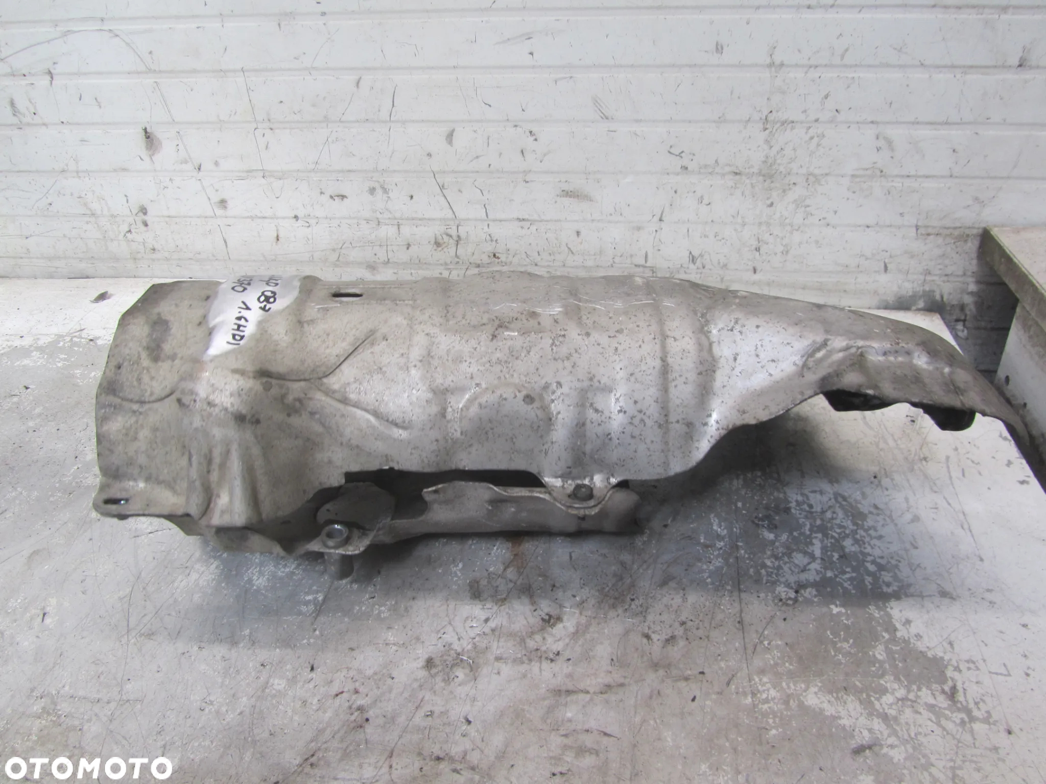Peugeot Partner 08->1.6 HDI osłona termiczna kata - 2