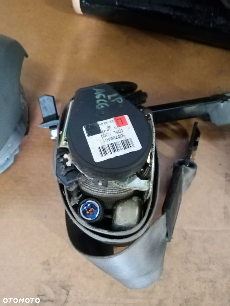 Konsola poduszki pasy AIRBAG  sensor zestaw naprawczy Audi A6 C6 Szara - 7