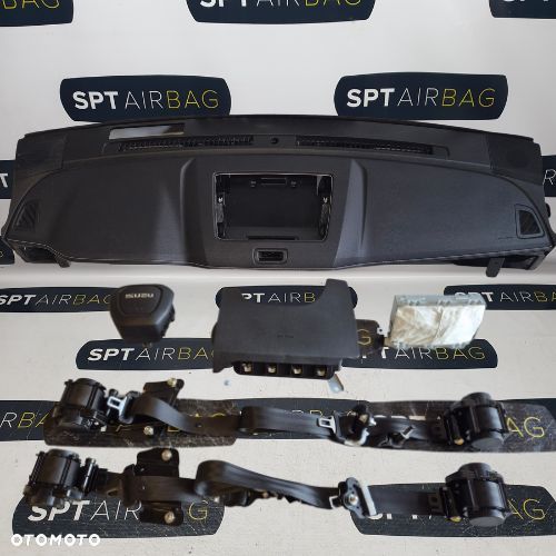 ISUZU D-MAX DESKA ROZDZIELCZA KONSOLA KOKPIT PULPIT PODUSZKI AIRBAG AIR BAG PASY KURTYNY KIT SET - 1