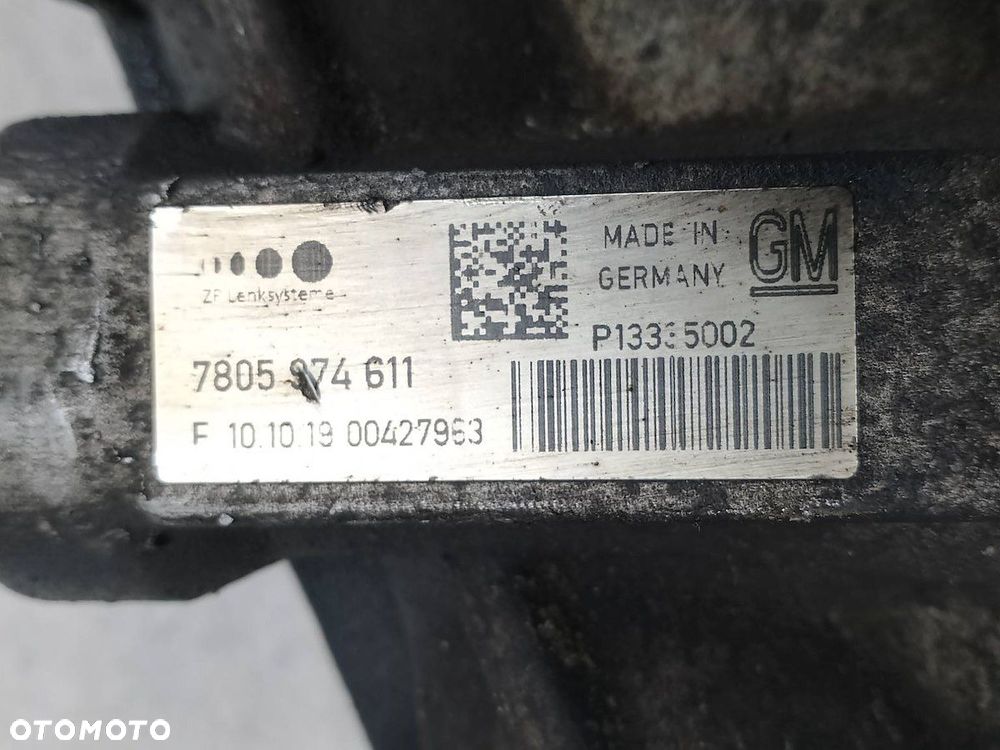 MAGLOWNICA PRZEKŁADNIA KIEROWNICY OPEL ASTRA J 13335002 7805974611  ZF 1.7 - 3
