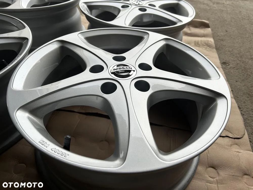 4x FELGI ALUMINIOWE Nissan alufelgi Komplet R16 6.5" ET43 5x114,3 KBA 48859 - 8