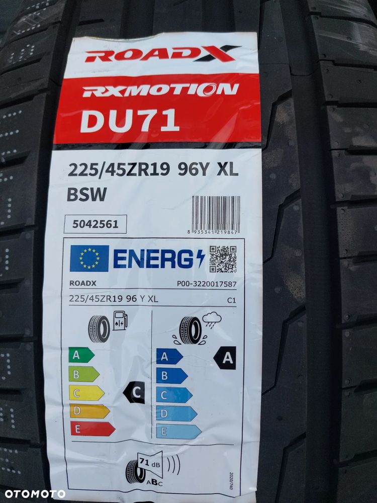 225/45 R19 96Y XL OPONY LETNIE ROADX RXMOTION DU71 DOT25 - 3
