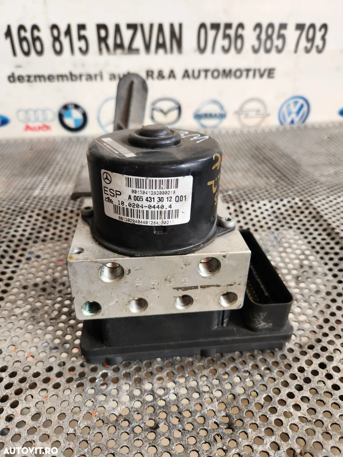 Modul Pompa Unitate ABS Mercedes C Class W203 Cod A - Dezmembrari Arad - 6