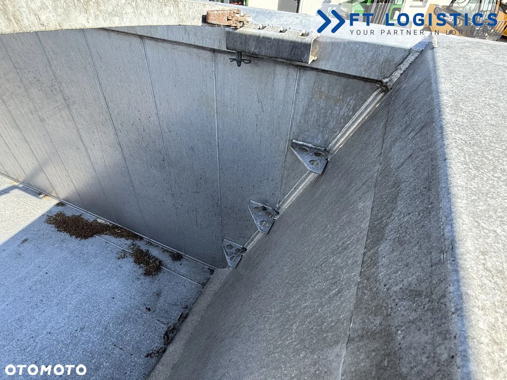 Tisvol TISVOL 2SNA | SAF | KLAPA + SZYBER DO ZSYPU | 43m3 | CAŁA ALUMINIOWA | MASA WŁASNA 5240 KG | PODNOSZONA PIERWSZA OŚ | ALUFELGI - 39