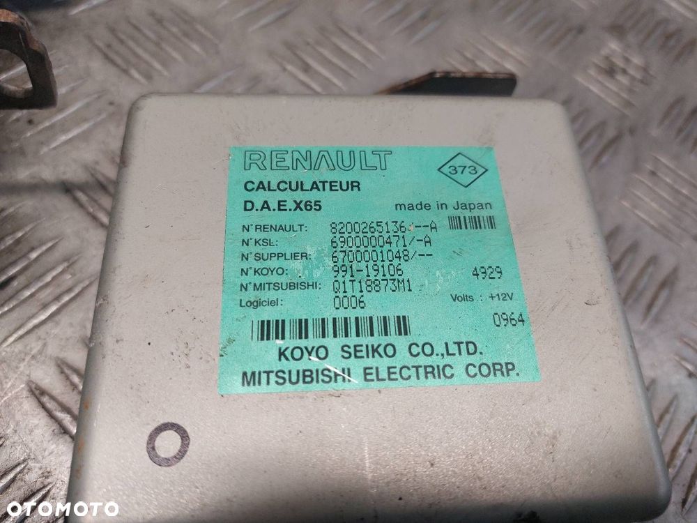 WSPOMAGANIE ELEKTRYCZNE RENAULT CLIO II Phase I 8200091805 - 3