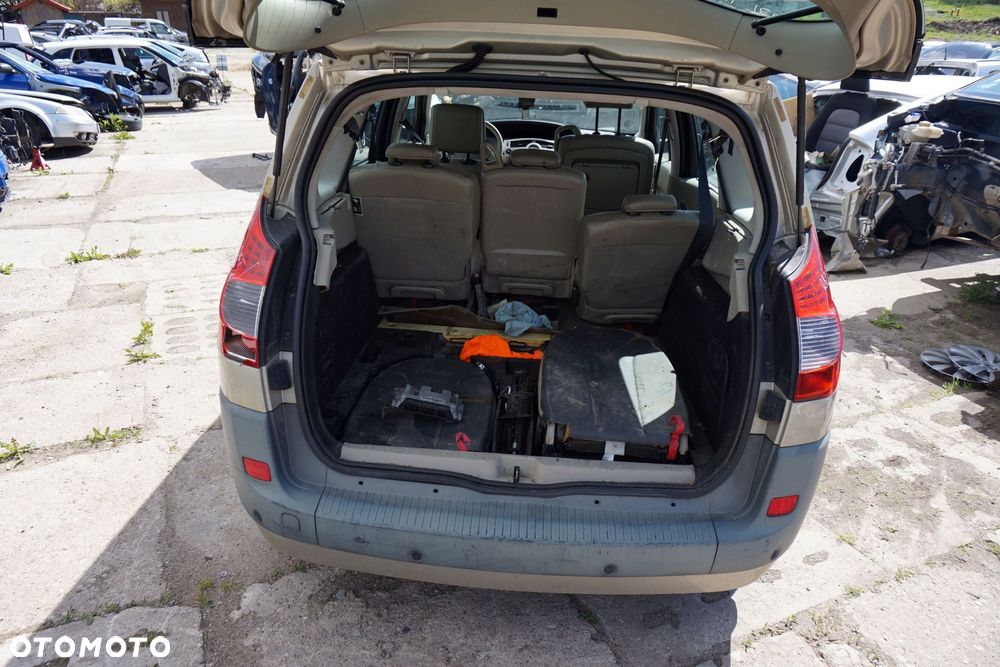 RENAULT SCENIC GRAND II PH2 LIFT 2008 TED11 1.9 DCI F9Q818 130KM ND0002 BEŻOWY na części - 17