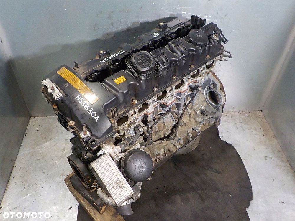 BMW 3 E90 E91 E92 E93 BMW 5 E60 E61 E63 SILNIK 3.0 N53B30A PRZEBIEG 98 TYS. - 1