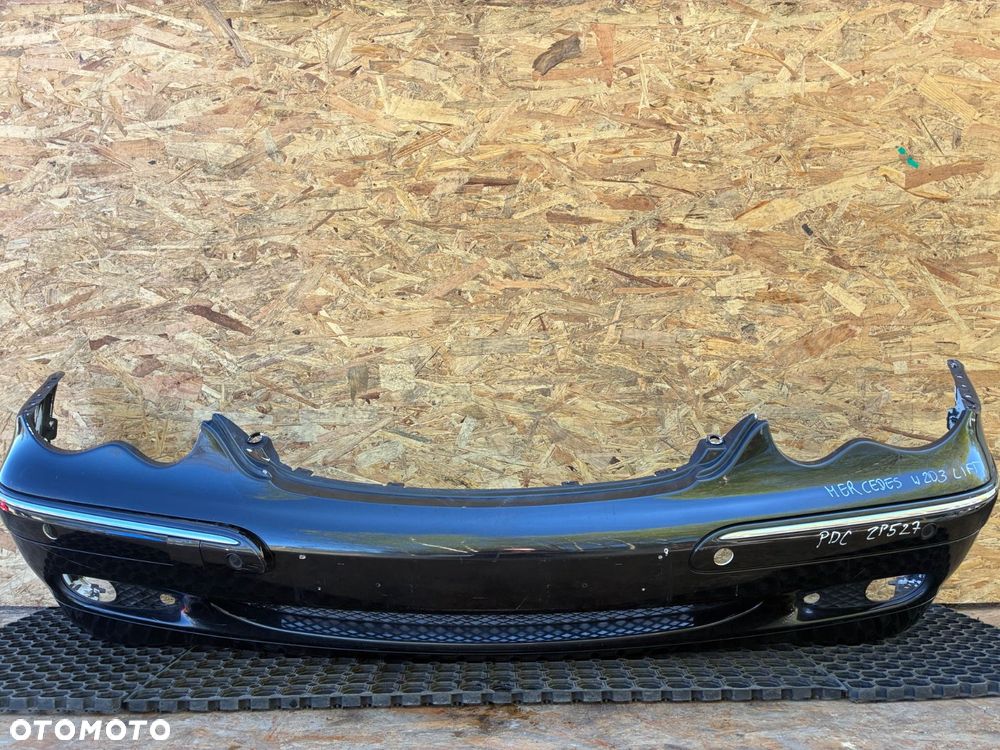 MERCEDES W203 LIFT ZDERZAK PRZÓD  PRZEDNI  PDC KOMPLET - 1
