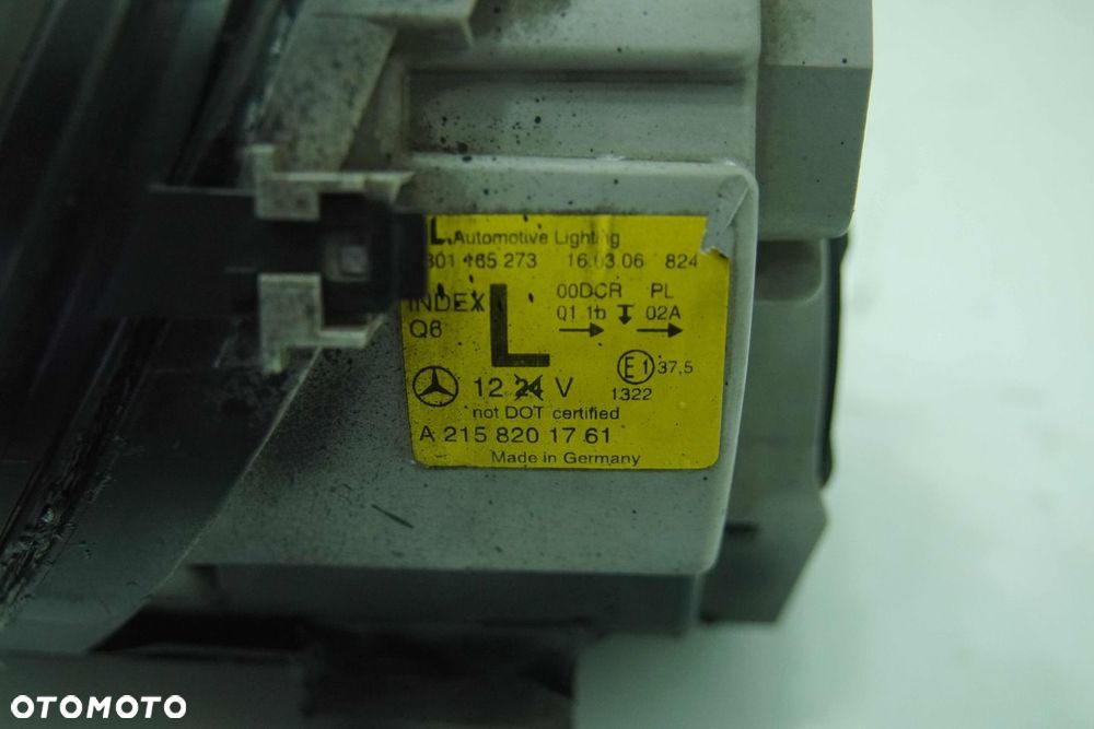 REFLEKTOR LAMPA LEWA BI XENON MERCEDES CL W215 LIFT EU - 7