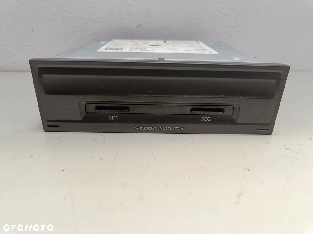 Czytnik kart nawigacji Stacja Skoda Karoq Kodiaq Octavia 3 Fabia III Superb Radio Nawigacja Navi 5Q0035874C - 1