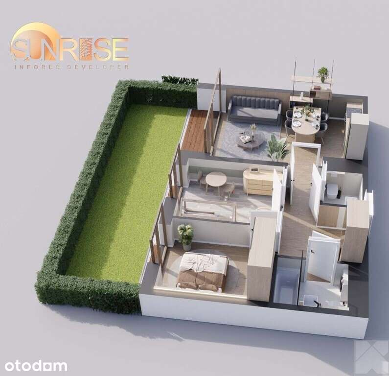 Mieszkanie na sprzedaż, 3 pokoje, 56 m², Przemyśl