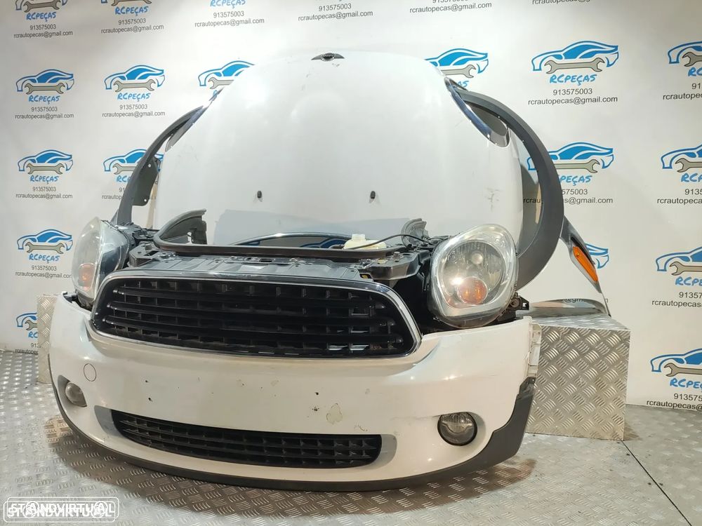 Frente Completa Mini Cooper - R60 | R61 - COUNTRYMAN | PACEMAN - Parachoques | Parachoque | Grelha | Grelhas | Otica | Oticas | Guarda Lamas | Lama | Capo | Capot | Reforço | Fibra | Radiador | Ventilador | Radiadores | Para-choques | N16B16A - 1