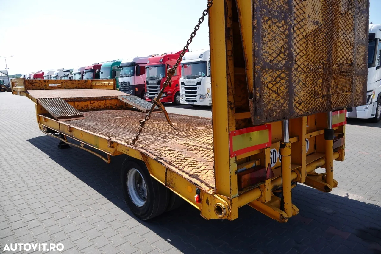 Louault CAMION LOUAULT / RAMPE HIDRAULICE / TROLIU / IMPORTAT - 12