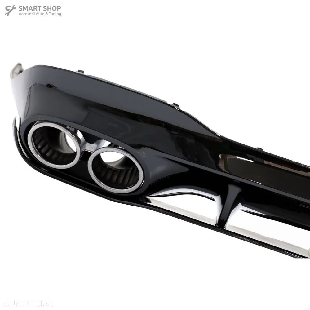 Difuzor Bara Spate cu Ornamente Evacuare Mercedes CLA X118 Shooting Br - 3